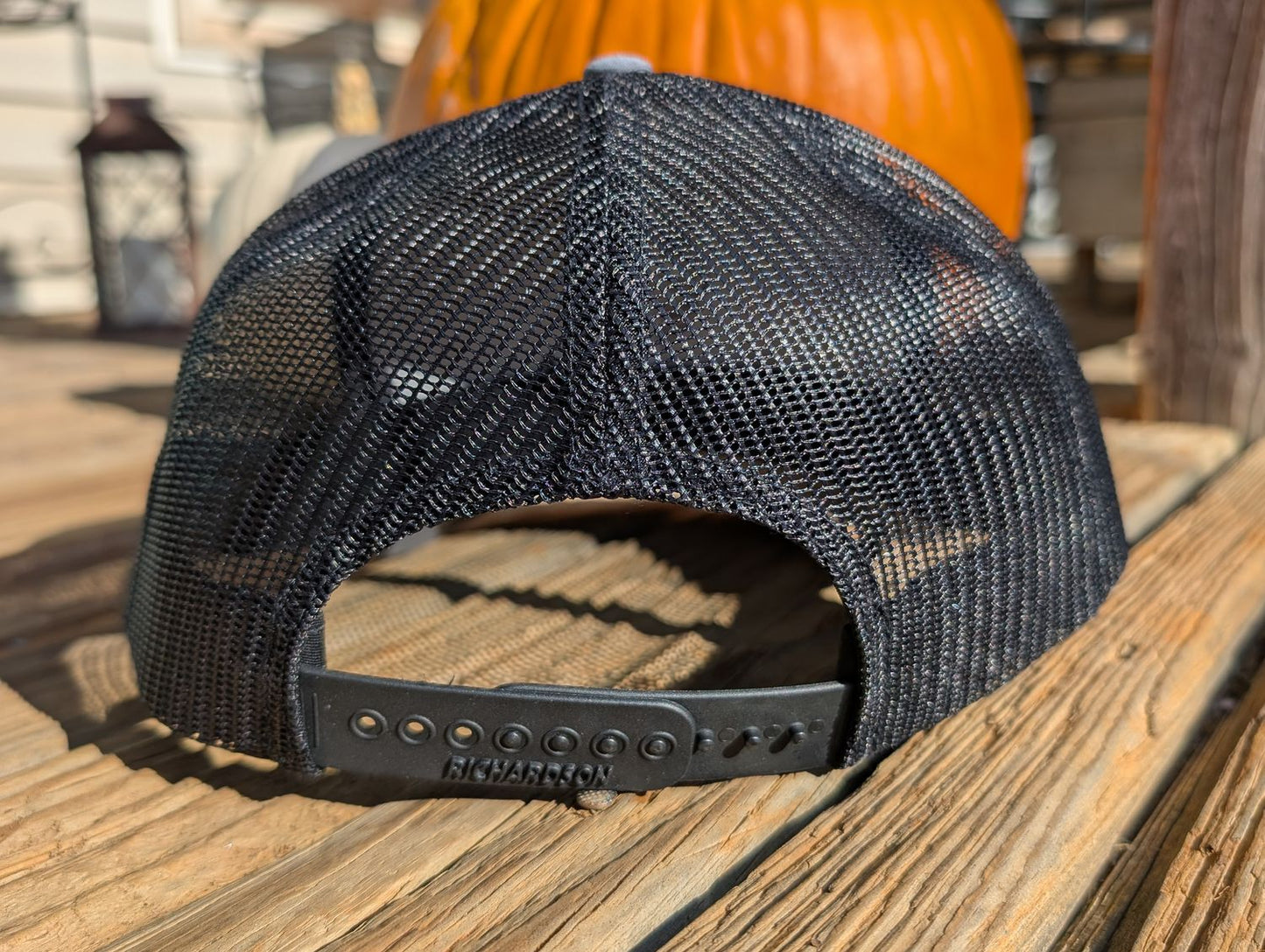 Grey and Black Tempest Richardson 112 Trucker Hat