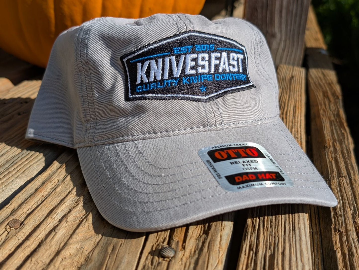 KnivesFAST Grey Dad Hat